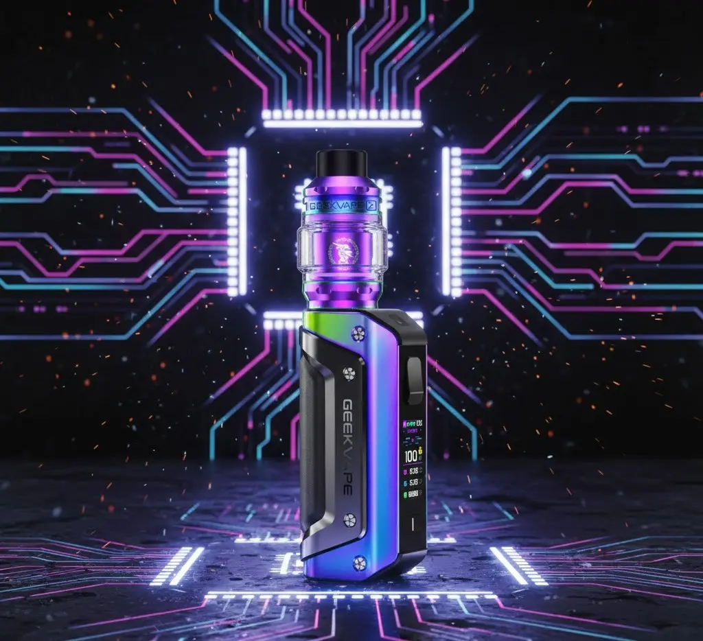 Kit Aegis Solo 3 (+ ato Z Sub 5,5ml) GeekVape - Couleur : Rainbow