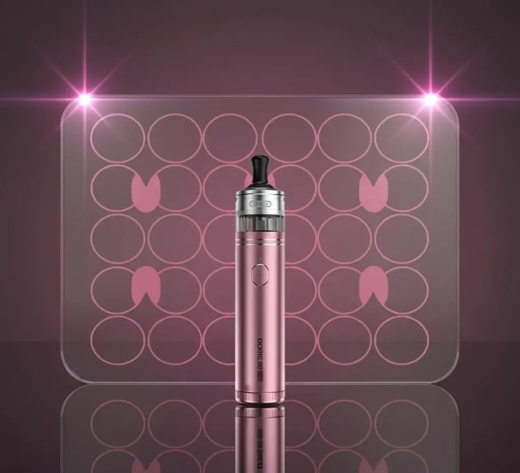 Kit Doric 60 Pro Pod Voopoo - Couleur : Glow Pink