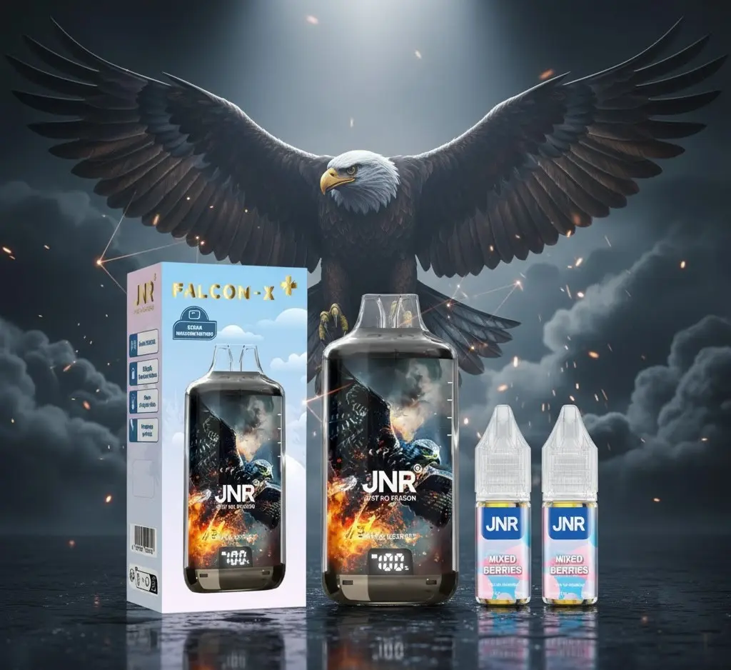 Kit Falcon X 28000 10ml (2x10ml 20mg) JNR - Saveur : Mixed Berries