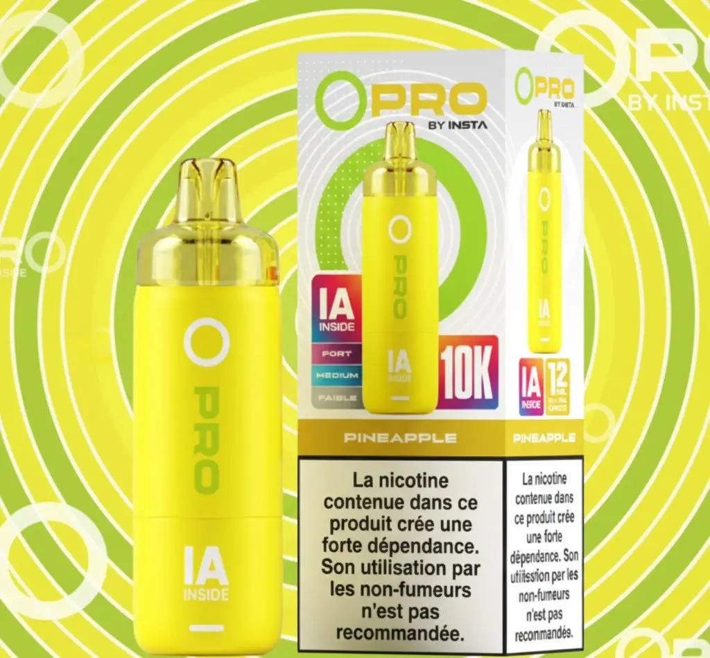 Kit OPRO IA 10000 10+2ml 20mg Instafill - Saveur : Ananas