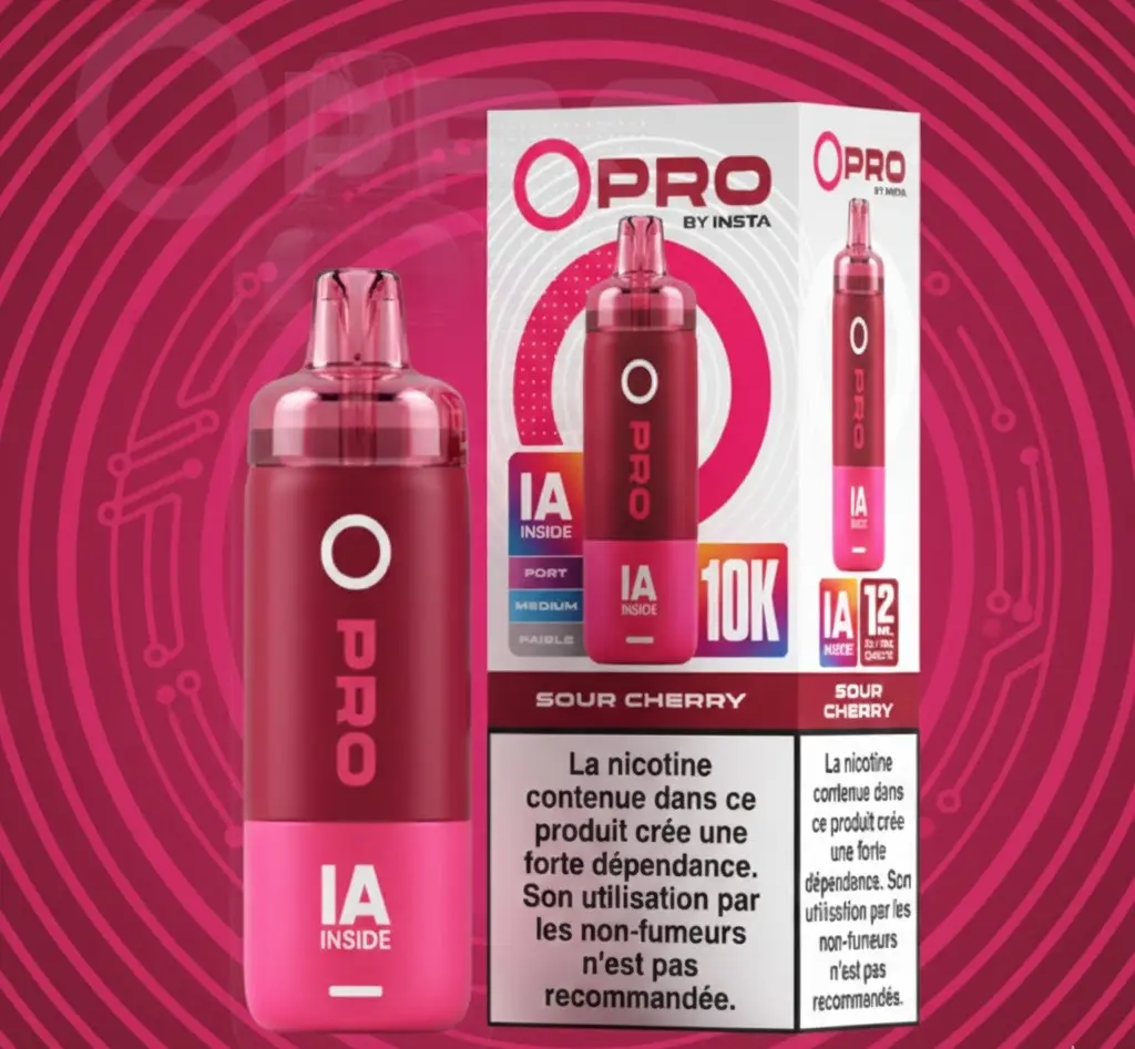 Kit OPRO IA 10000 10+2ml 20mg Instafill - Saveur : Cerise Acidulée