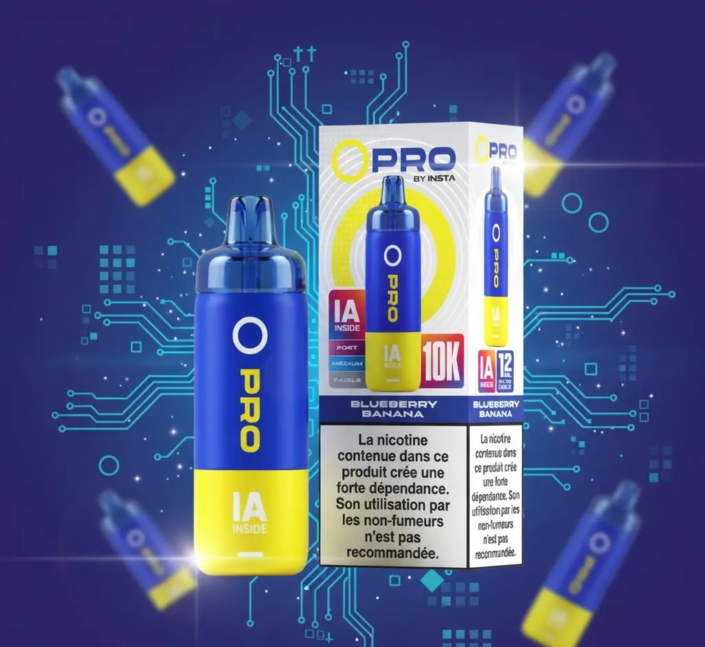 Kit OPRO IA 10000 10+2ml 20mg Instafill - Saveur : Myrtille Banane