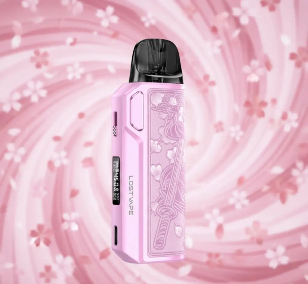 Kit Thelema Elite DM 45 Lost Vape - Couleur : Sakura Samurai