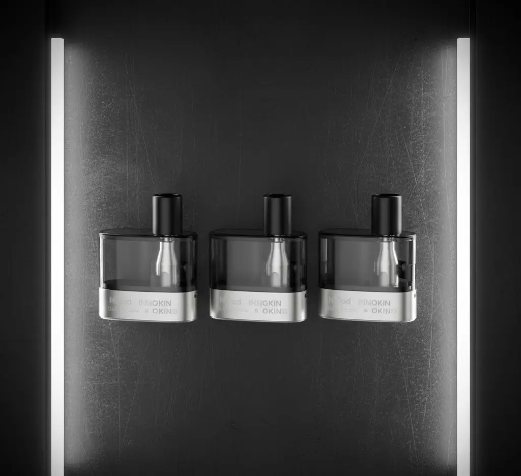 Pack de 3 Cartouches 4mL N Pod Innokin - Intensité resistance : 0.8 ohm