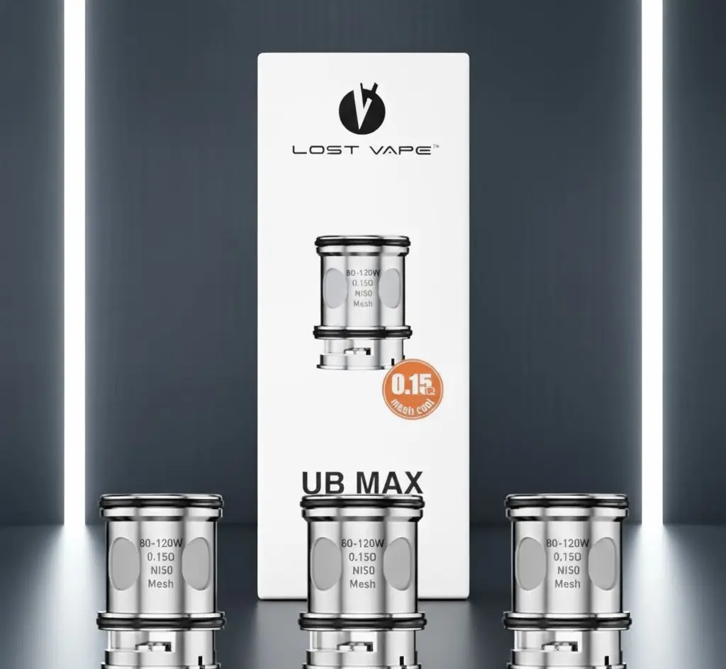 Pack de 3 Résistances Ultra Boost Max (Nouvelle version) Lost Vape - Intensité résistance : X3 0.3ohm