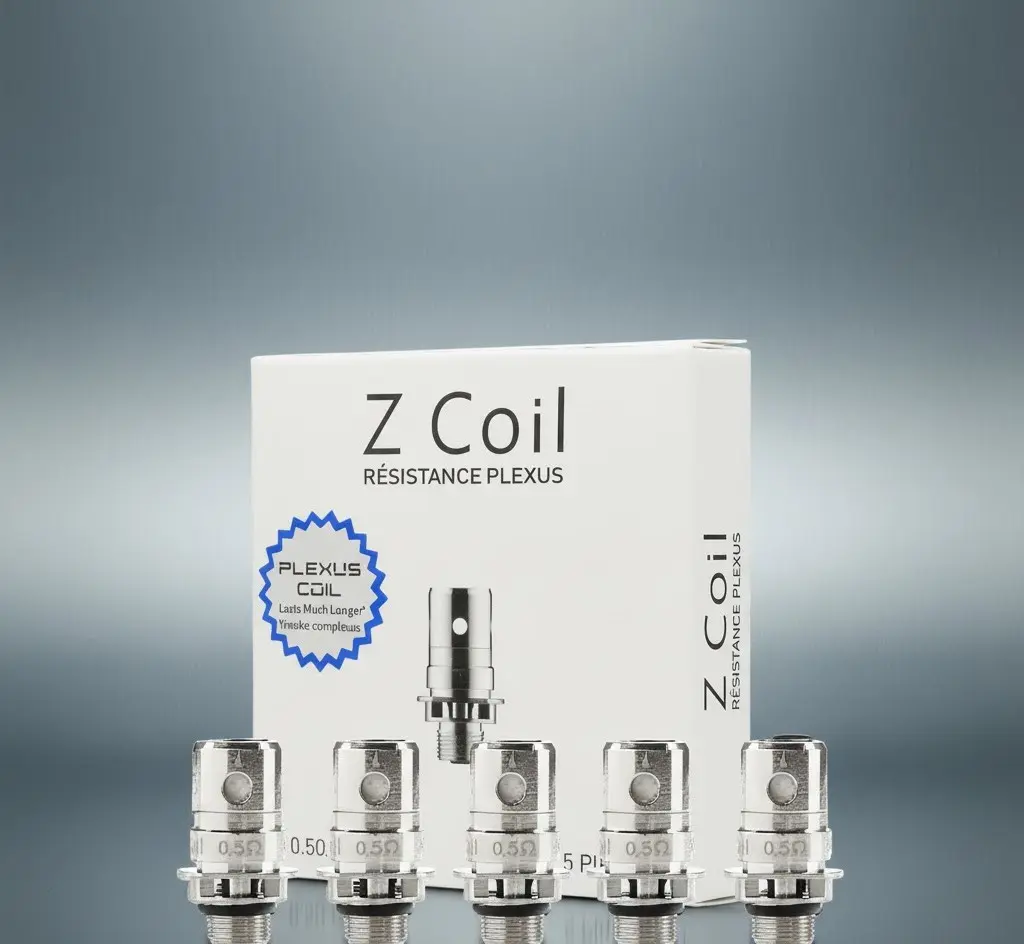 Pack de 5 résistances Z-Coil / Plexus Innokin - Intensité résistance : 0.5 ohm