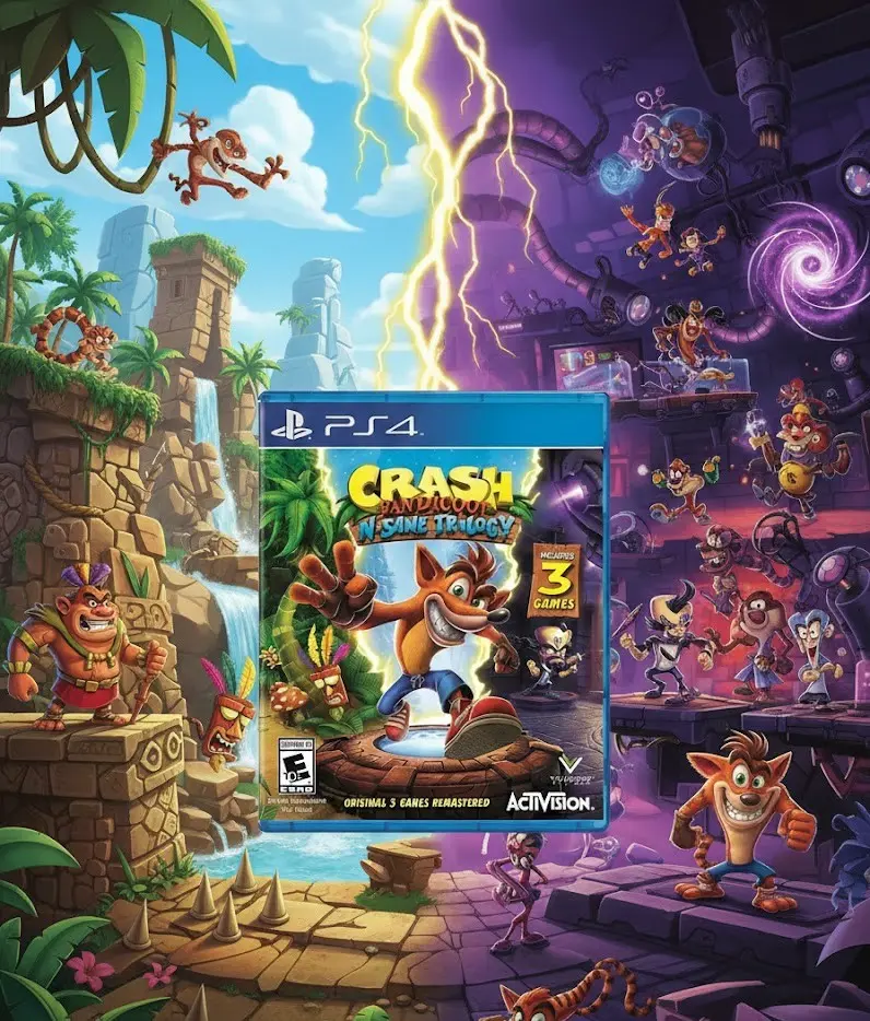 Crash Bandicoot N'Sane Trilogy - PS4