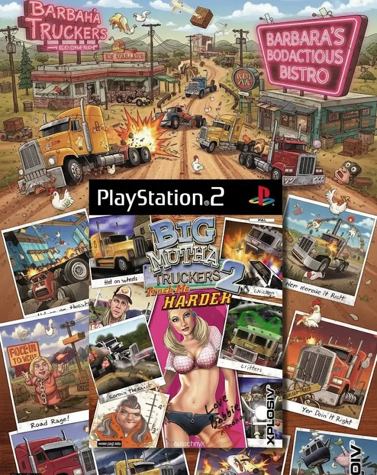 Big Mutha Truckers 2 - PS2