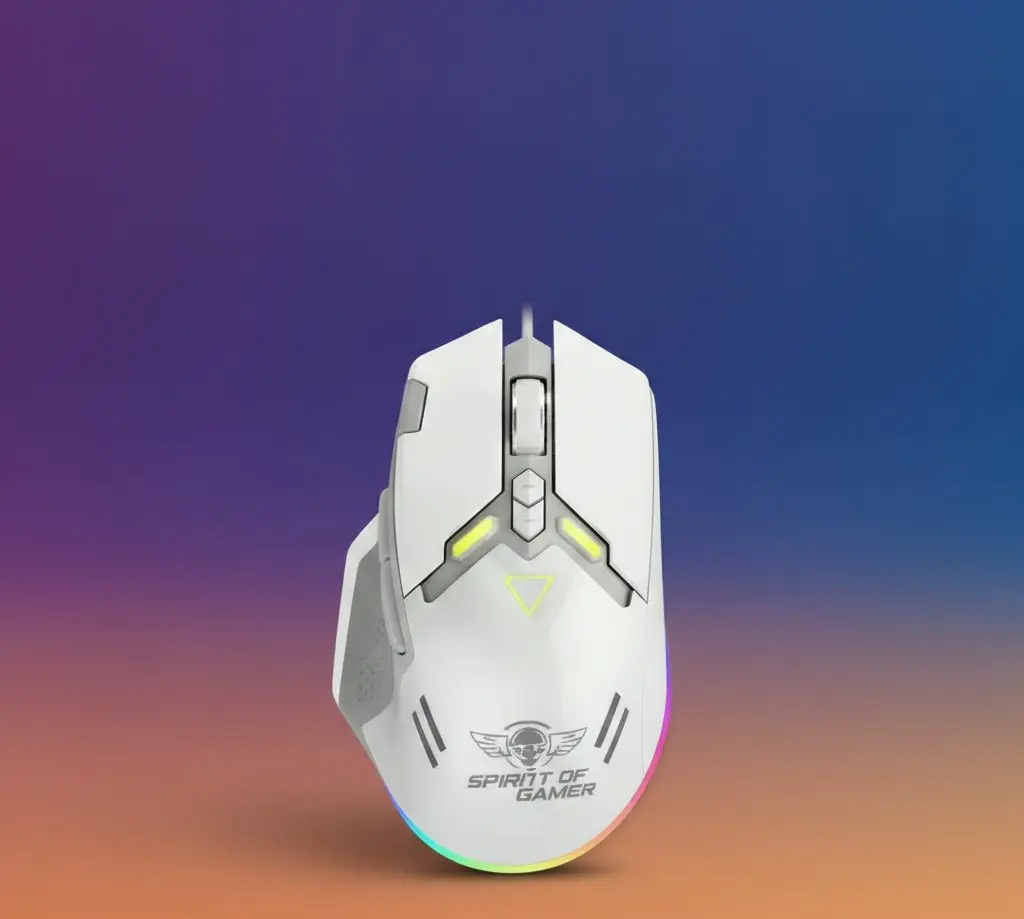 Spirit of Gamer Elite M60 (Blanc)
