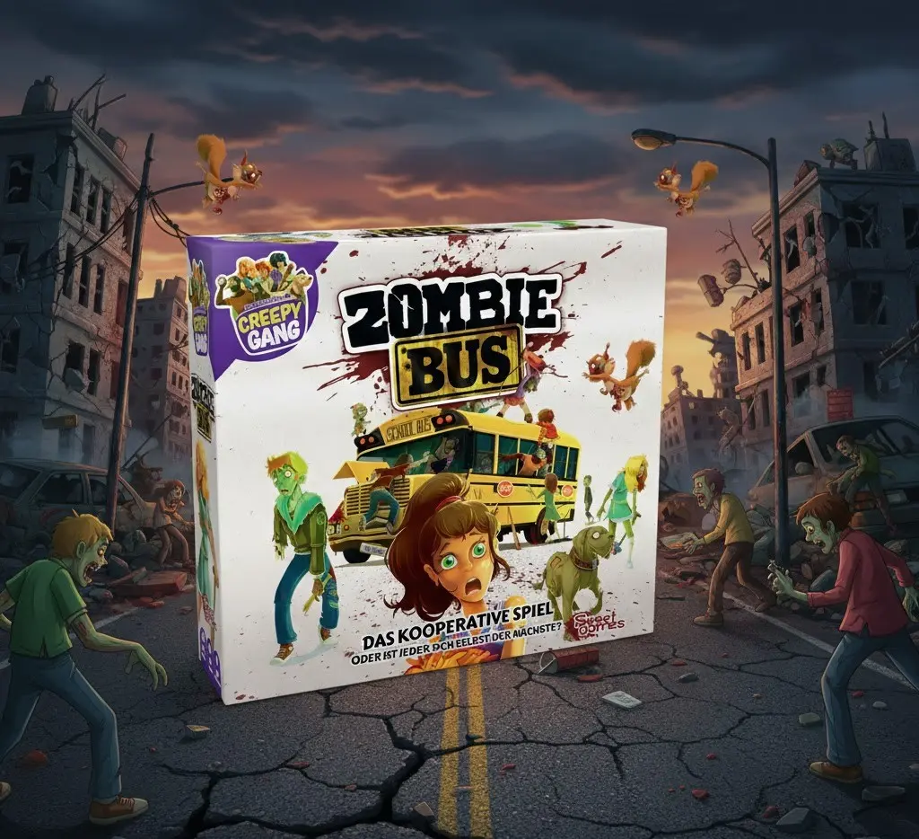 Sweet Games Zombie Bus - Jeu De Société 