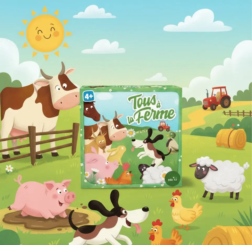 Tous a la ferme - Jeu de société