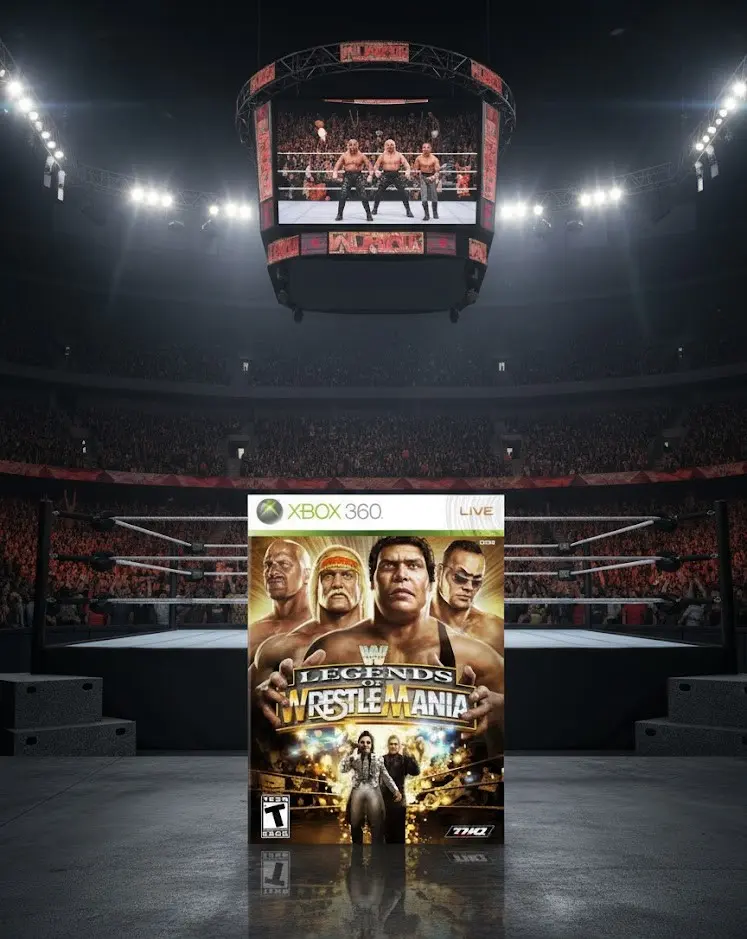 WWE  Legends of Wrestlemania - Xbox 360