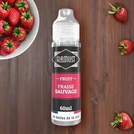 AIRMUST • Fraise Sauvage 60ml