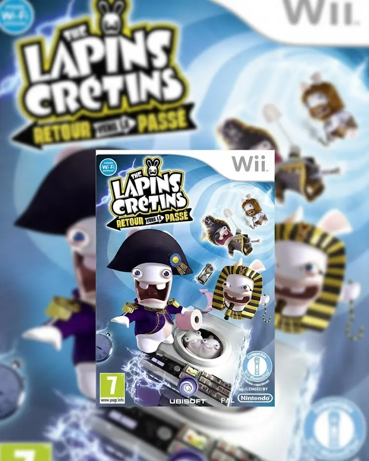 Lapins Crétins Retour vers le Passé - Wii