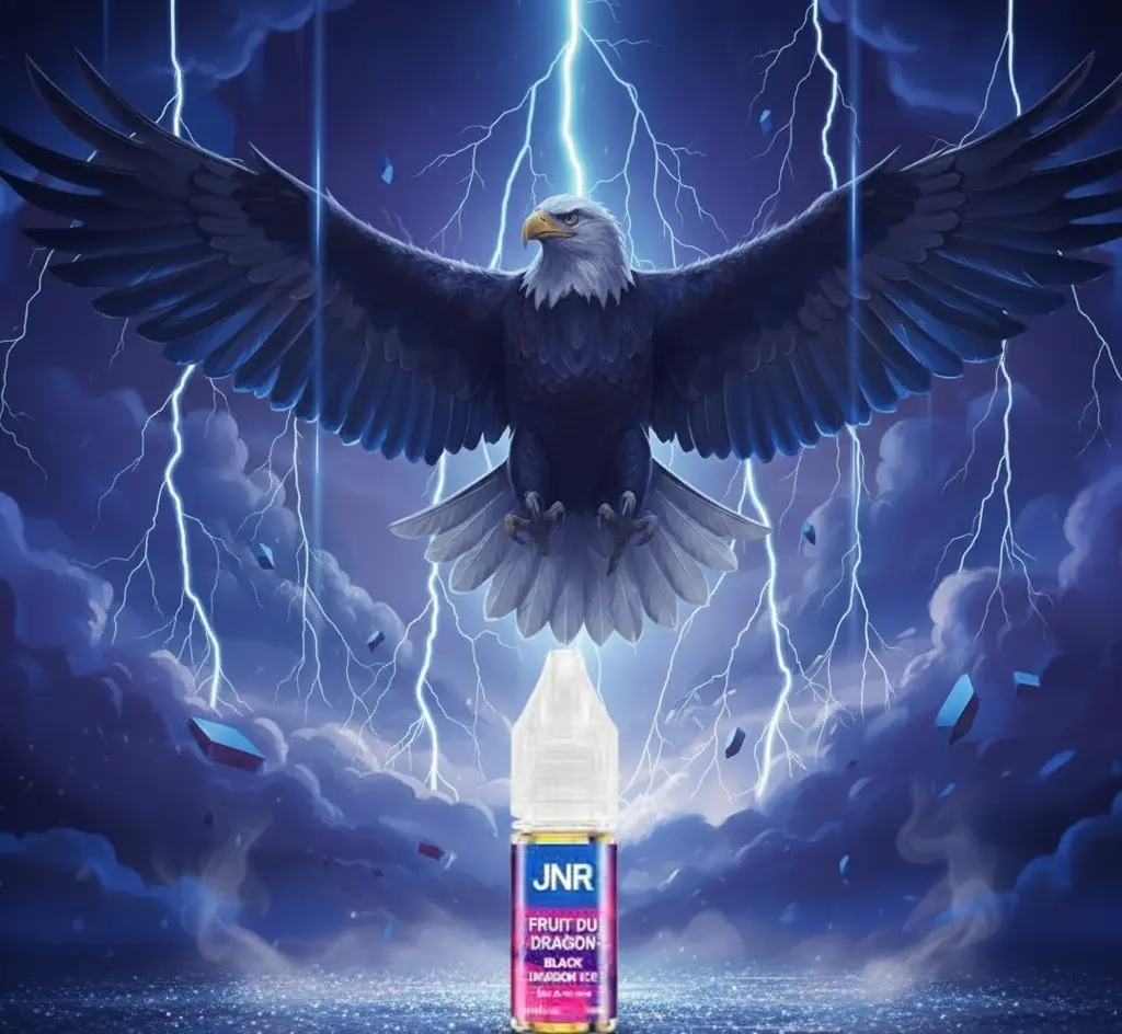 Black Dragon Ice Nic Salts JNR 10ml 20mg - Dosage nicotine : 20 mg