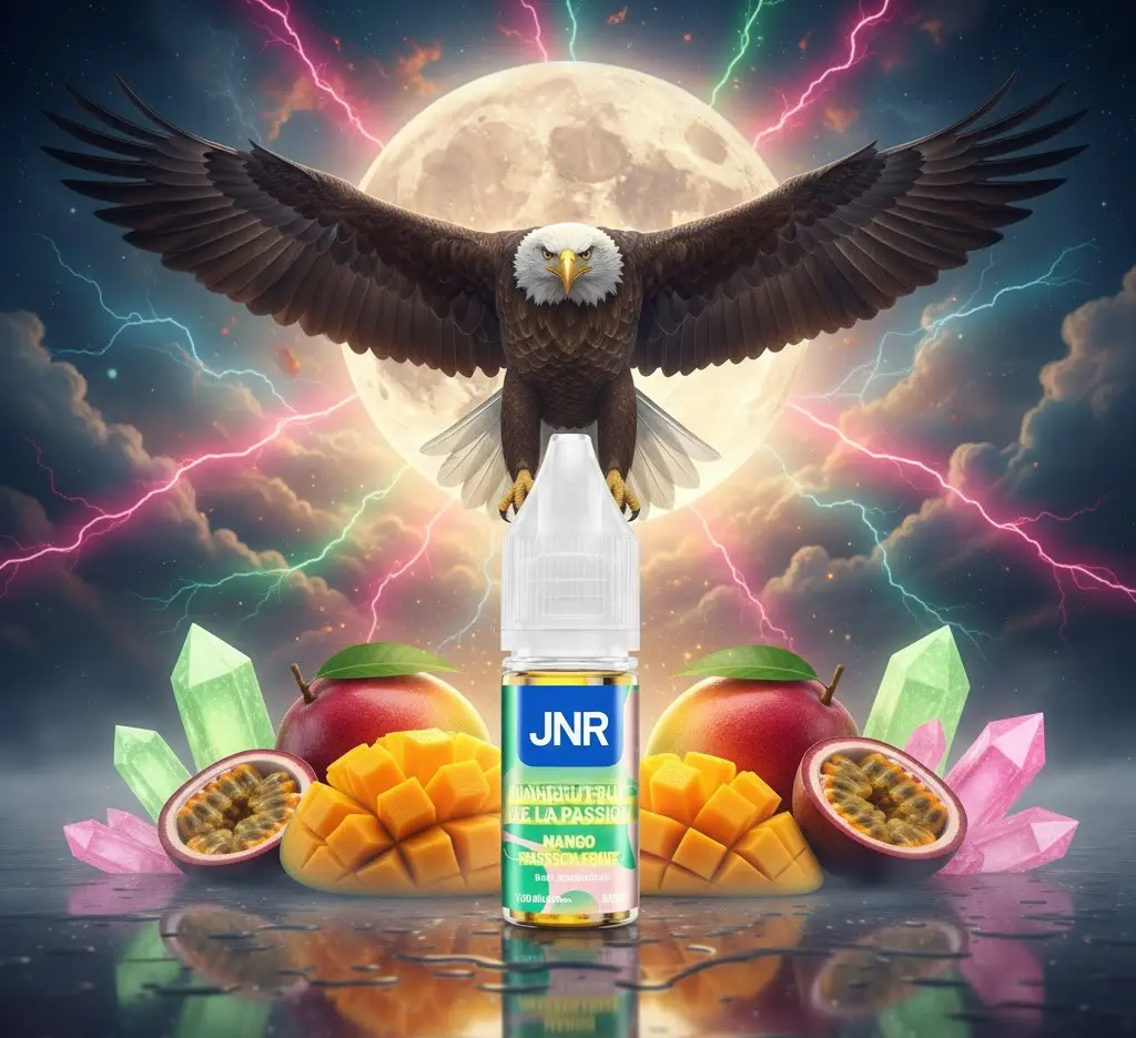 Mango Passion Fruit Nic Salts JNR 10ml 20mg - Dosage nicotine : 20 mg 