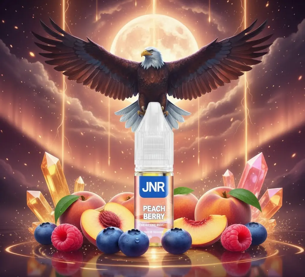 Peach Berry Nic Salts JNR 10ml 20mg - Dosage nicotine : 20 mg