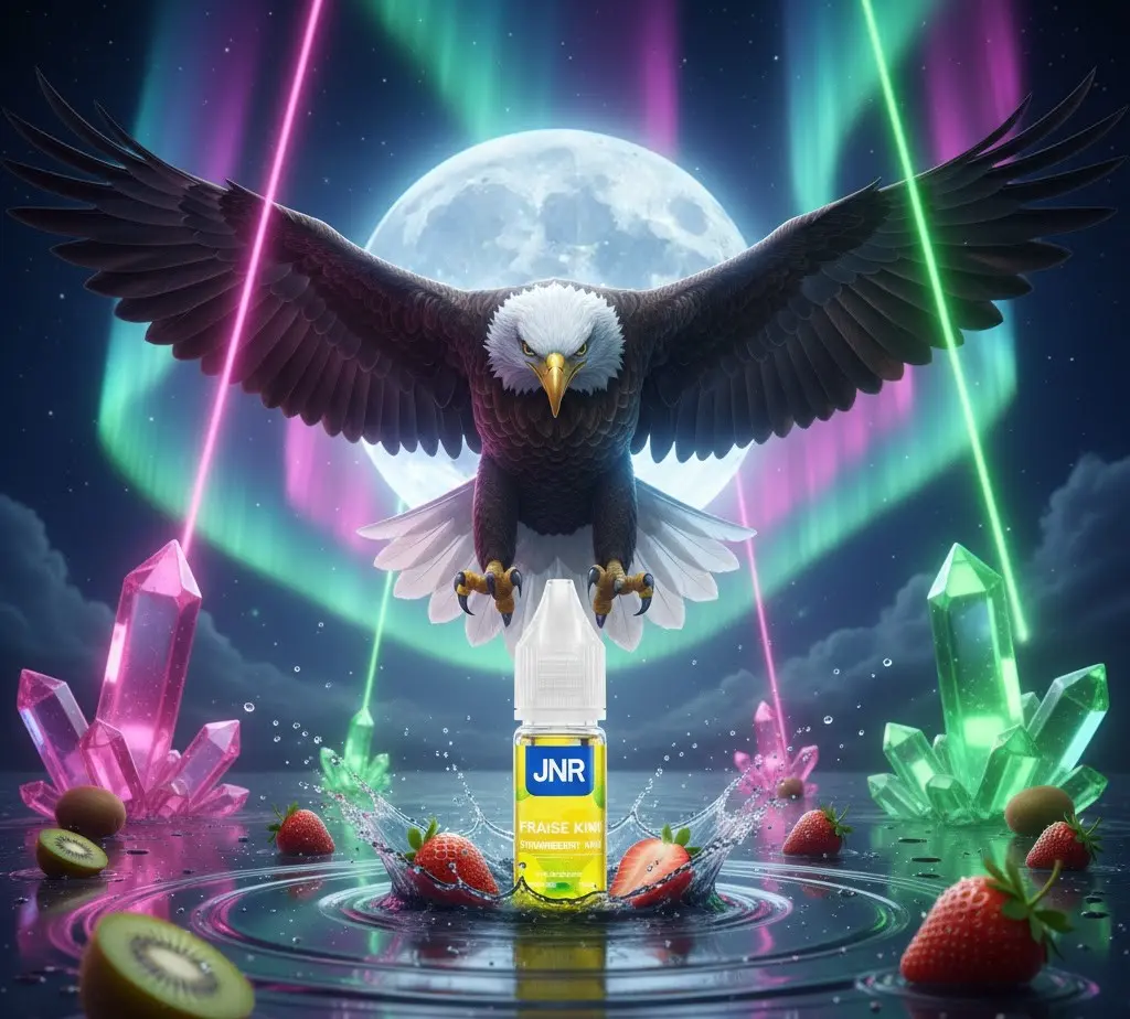 Strawberry Kiwi Nic Salts JNR 10ml 20mg - Dosage nicotine : 20 mg