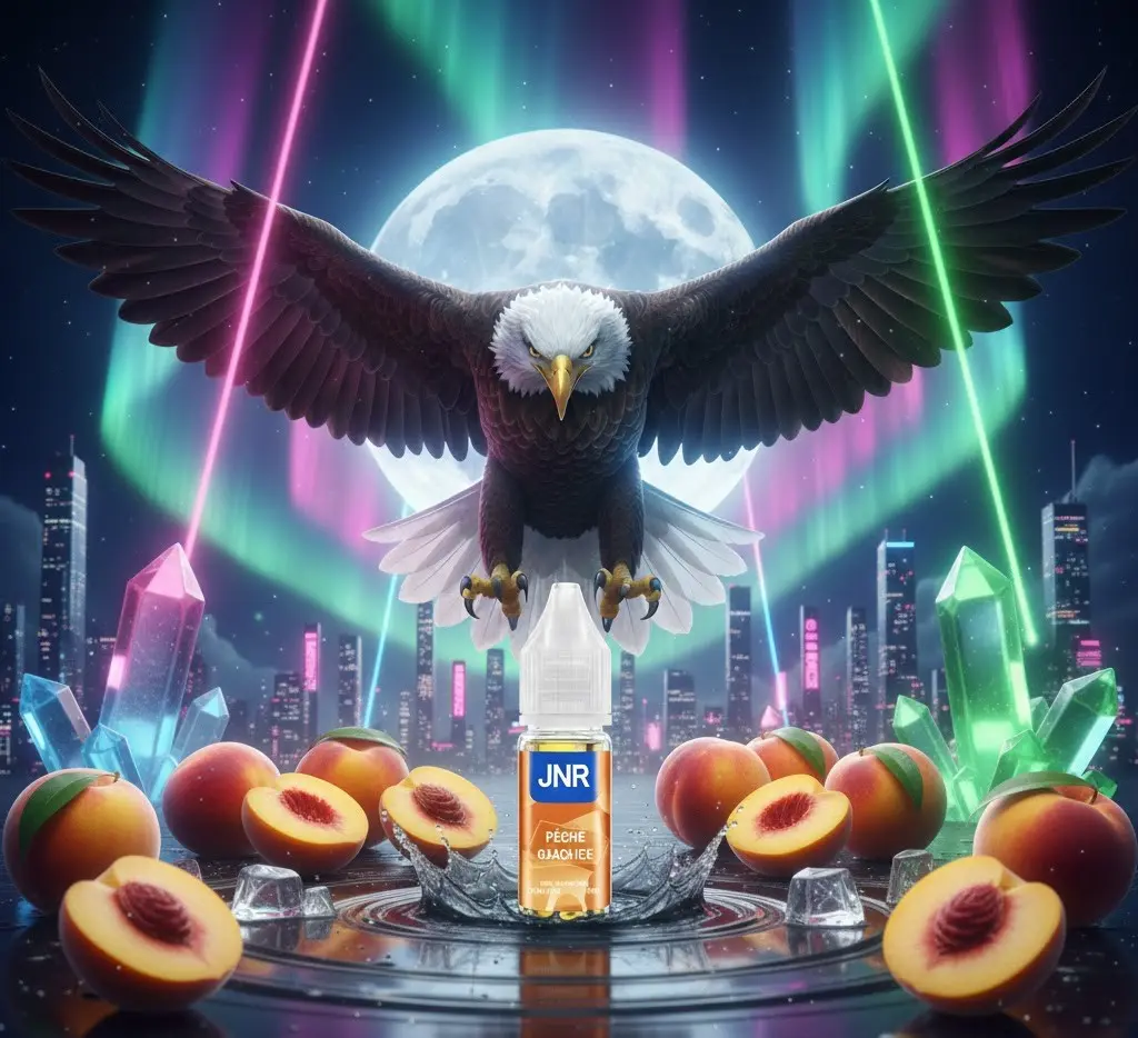 Summer Peach Ice Nic Salts JNR 10ml 20mg - Dosage nicotine : 20 mg