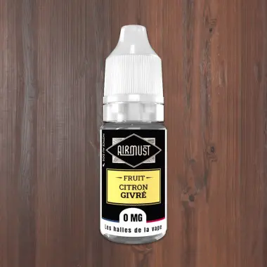 AIRMUST • Citron Givré 10ml 00mg Nicotine