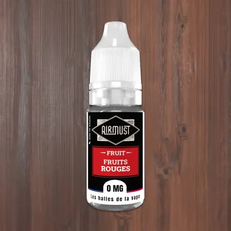 AIRMUST • Fruits Rouges 10ml 00mg de Nicotine