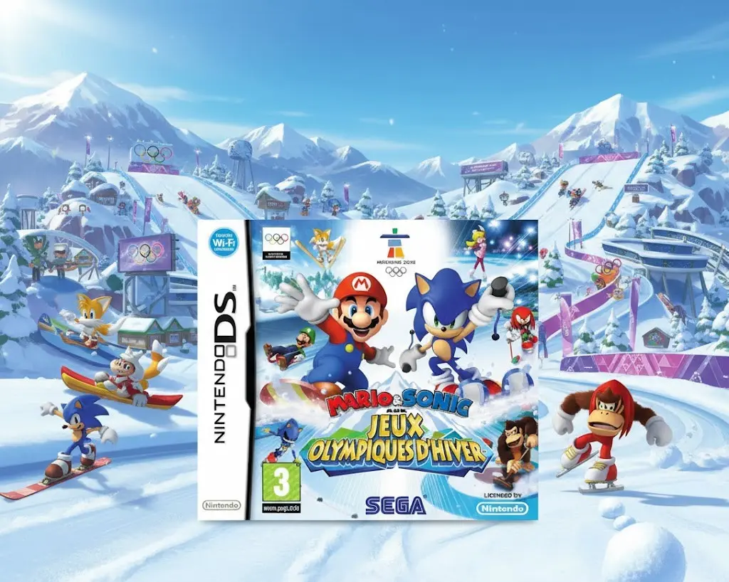 Mario et Sonic JO Hiver - DS