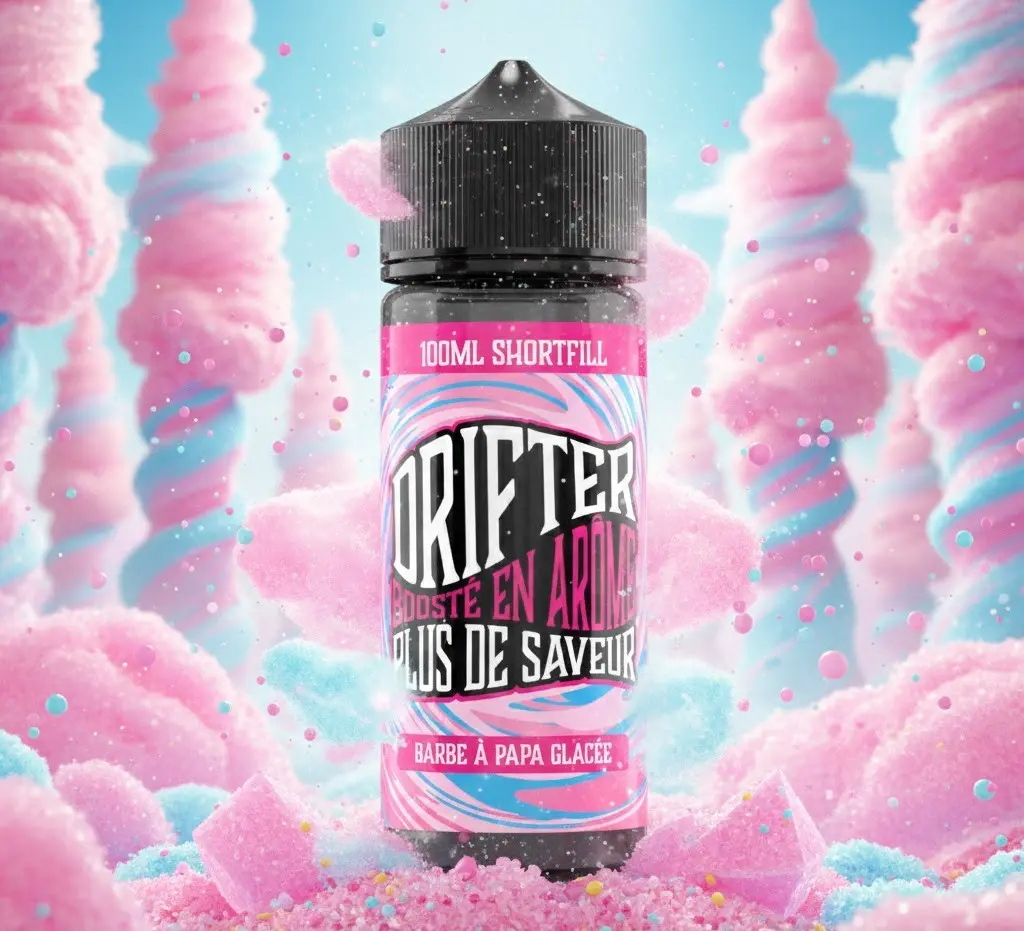 Barbe a Papa Glacee Drifter 100ml -  00 mg