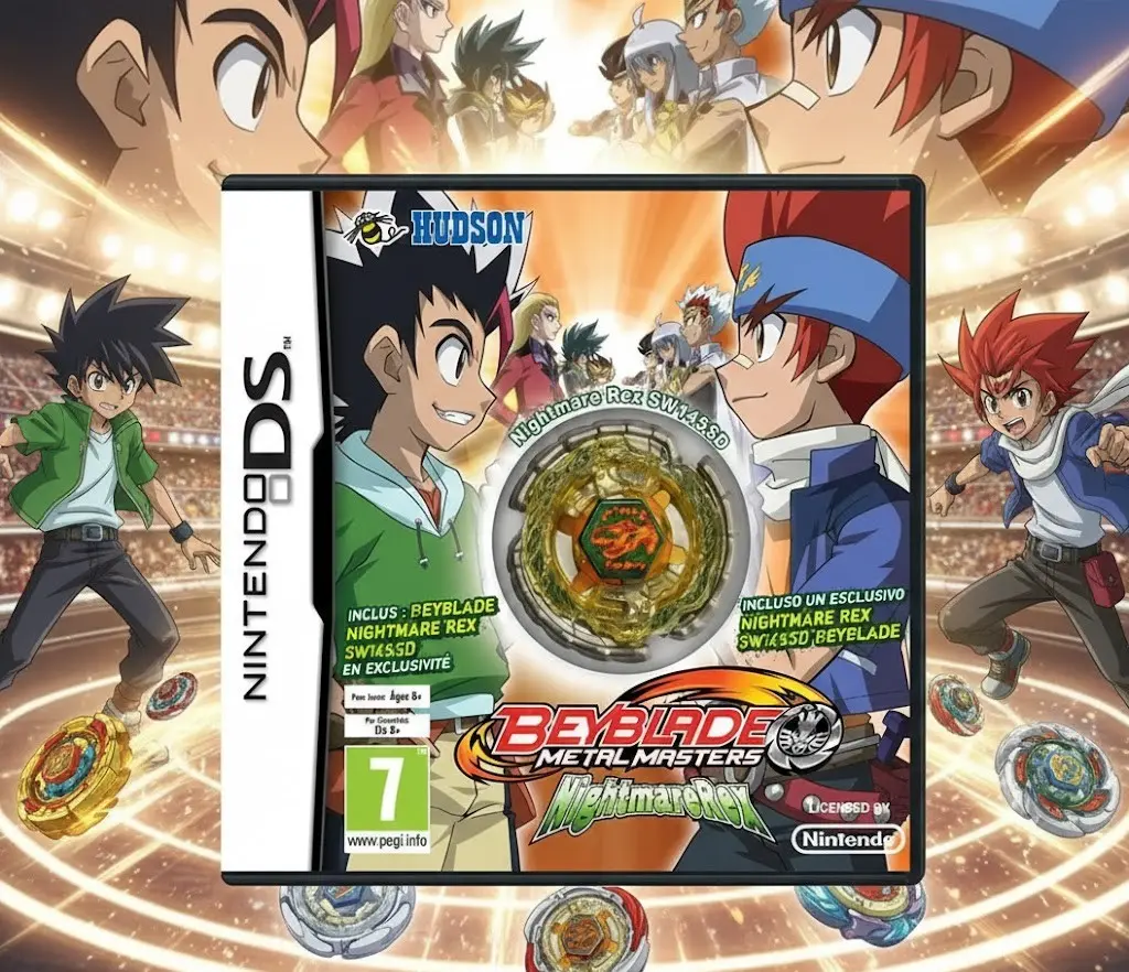 Beyblade Metal Masters: Nightmare Rex - DS
