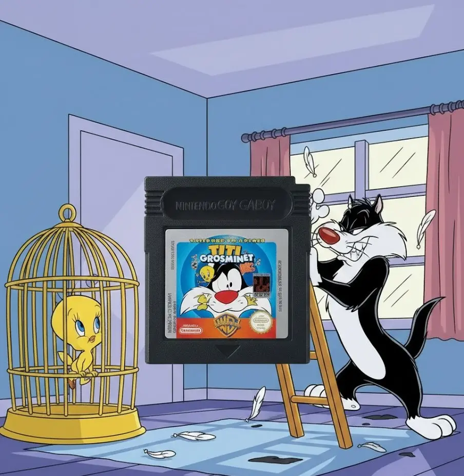 Titi et GrosMinet : Dejeuner en Cavale - Gameboy Color