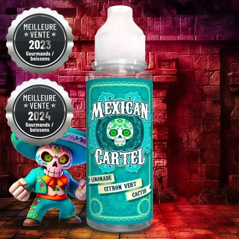 Limonade Citron Vert Cactus Mexican Cartel 100ml - 00 mg 