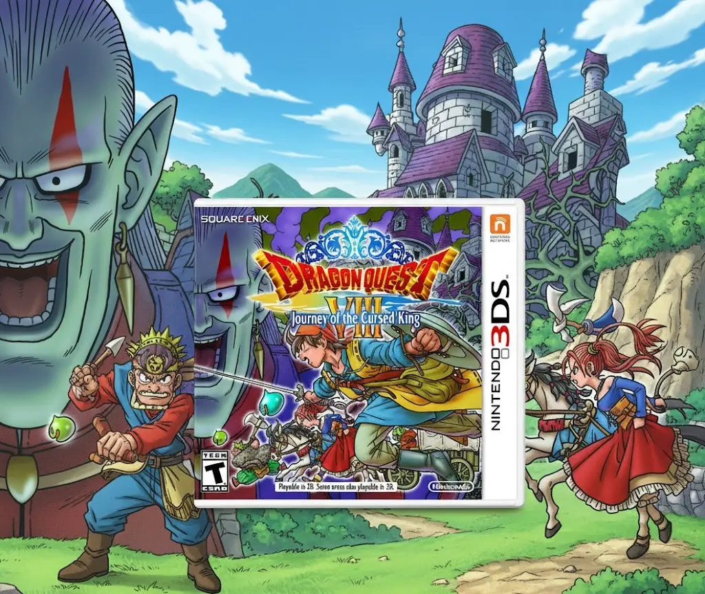 Dragon Quest VIII Journey of the Cursed King - 3DS 