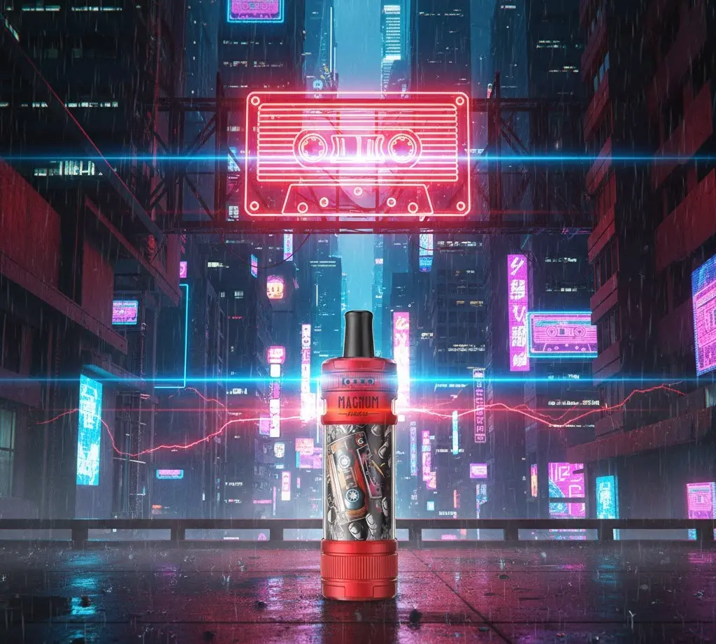 Magnum Nano - Aspire - Couleur : Red & Old School Tape