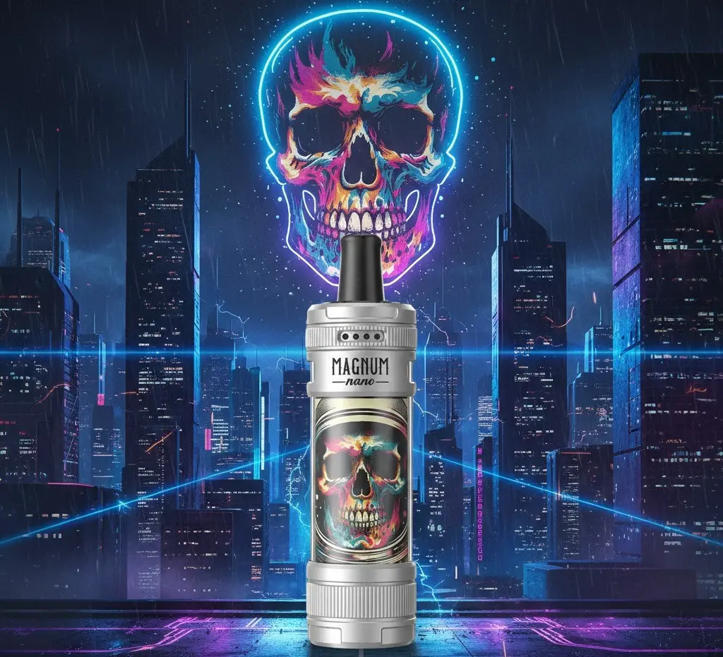 Magnum Nano - Aspire - Couleur : Silver & Cloudy Skull