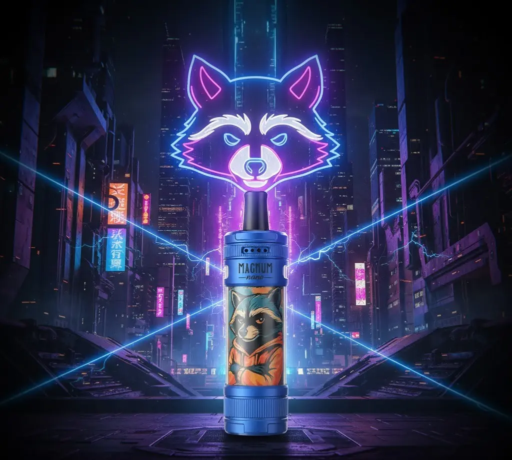 Magnum Nano - Aspire - Couleur : Blue & Street Racoon
