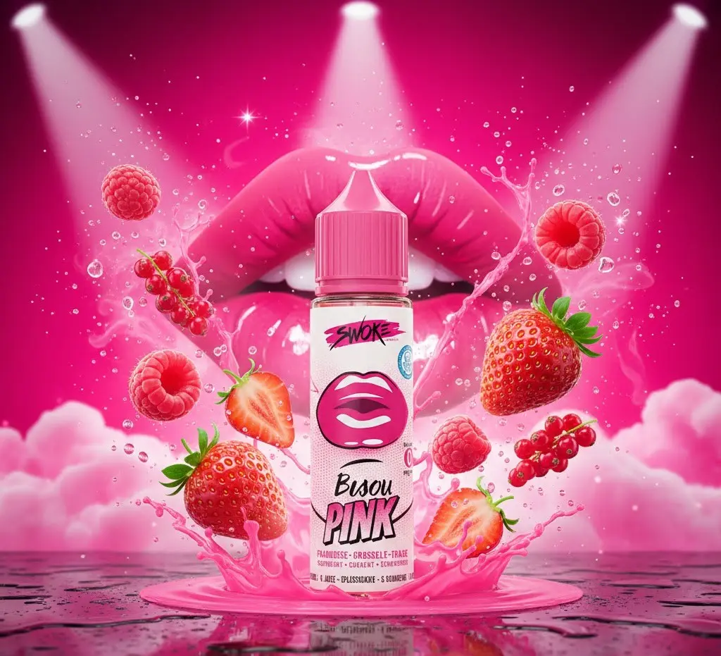 Bisou Pink 50ml - Swoke - 0mg 
