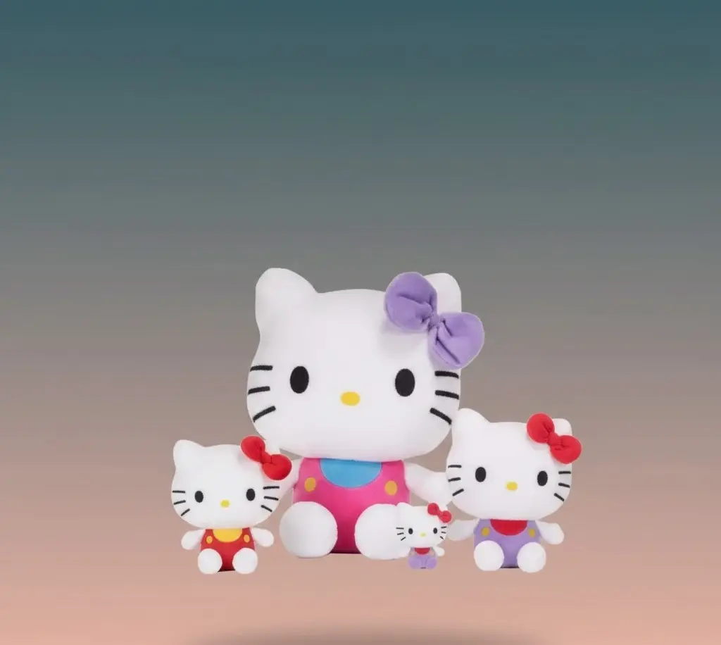 PELUCHES MAXI HELLO KITTY MIX 47CM