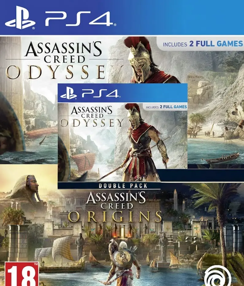 Assassin S Creed Origins + Assassin S Creed Odyssey - PS4