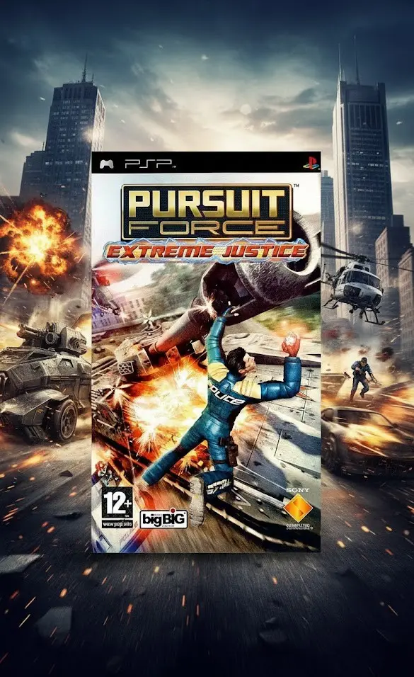 Pursuit Force: Extreme Justice - PSP