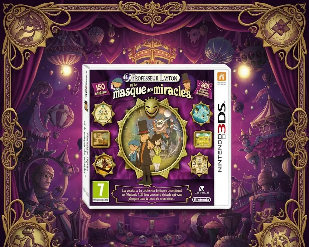 Professeur Layton Et Le Masque Des Miracles - 3DS