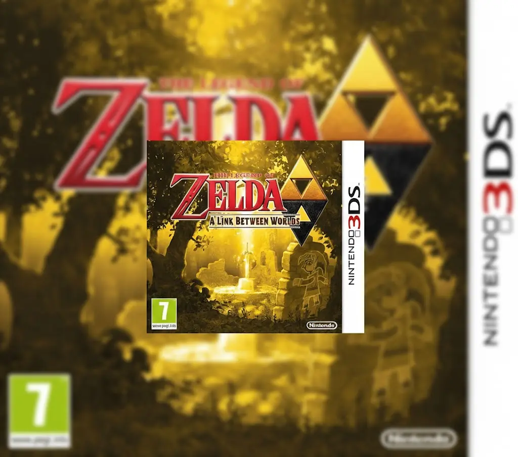 The Legend of Zelda a Link Between Worlds - 3DS