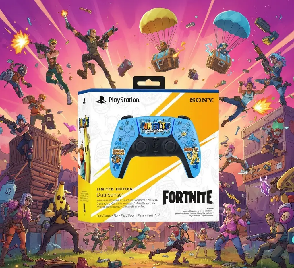Manette PS5 édition Fortnite