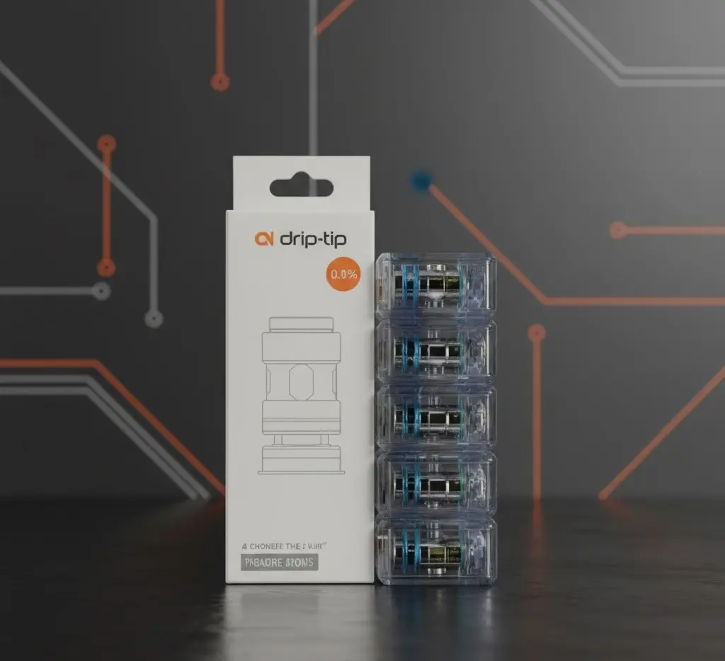 Pack de 5 résistances Atlantis SE Aspire - Intensité résistance : 0,18 ohm