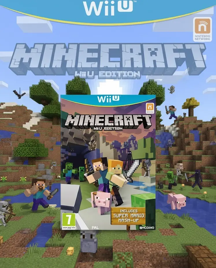 Minecraft Wii U Edition + Super Mario Mash-Up - Wii U