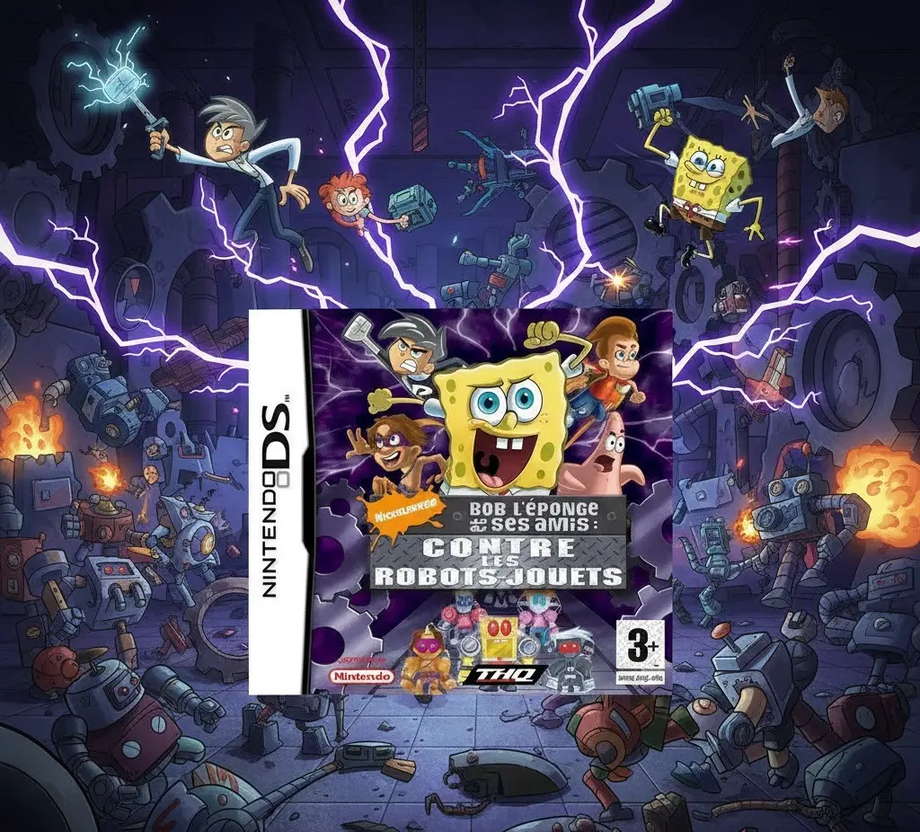 Bob l' Eponge et ses Amis contre les robots jouets - DS