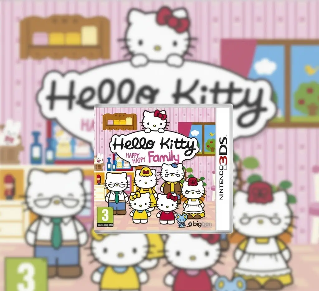 Hello Kitty Happy Family - 3DS