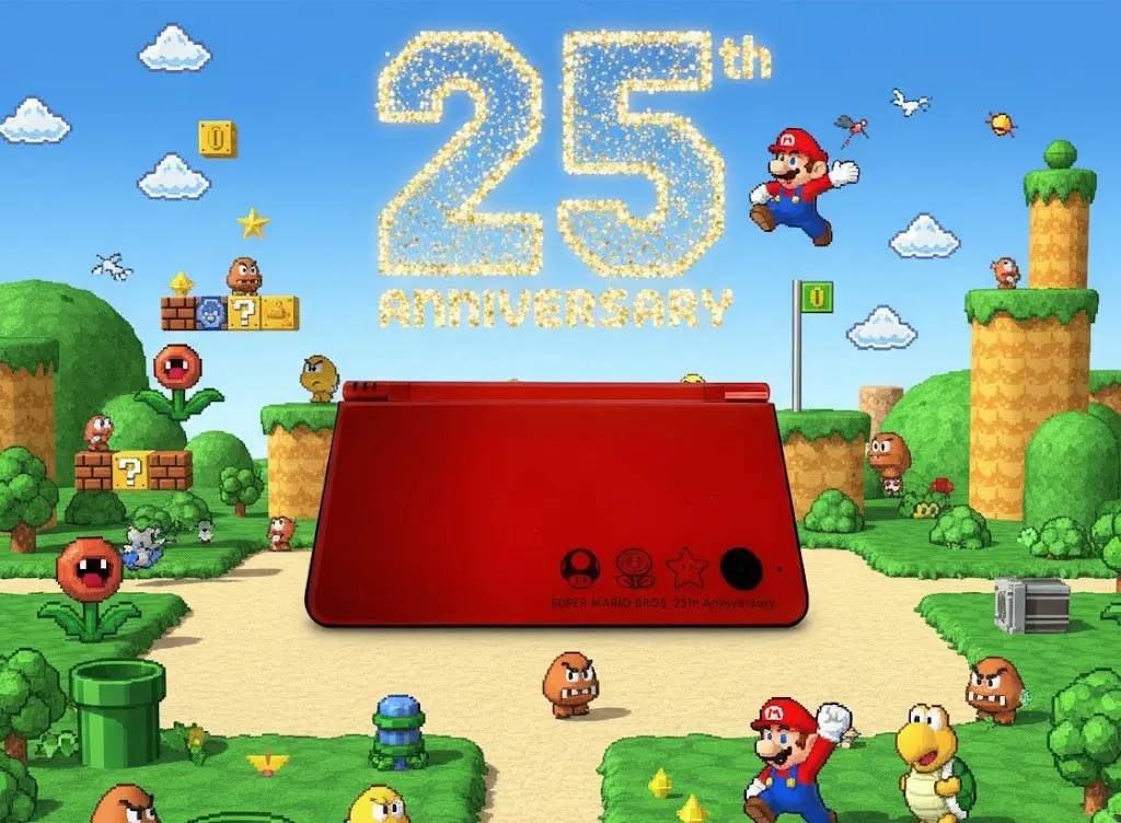 DSi XL Edition Mario