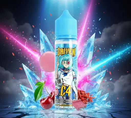 [VAP028] C4 Saiyen Vapors 50ml Swoke - 00 mg