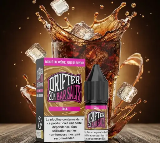 [VAP044] Cola Bar Salts Drifter 10ml - Sel De Nicotine 10 mg