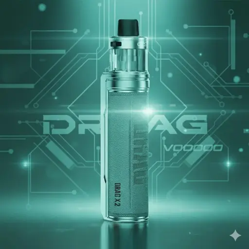 [VAP144] Kit Drag X2 Pod Voopoo - Couleur : Snow Blue