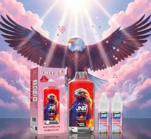 [VAP149] Kit Falcon X 28000 10ml (2x10ml 20mg) JNR - Saveur : Watermelon Bubblegum